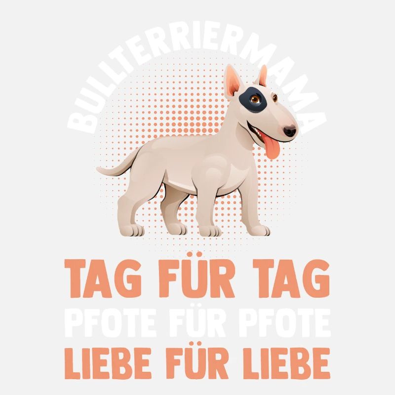 Hund Hundemama Bullterriermama Mutter Bullterrier