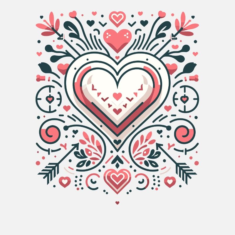 Heart Pattern Minimalist
