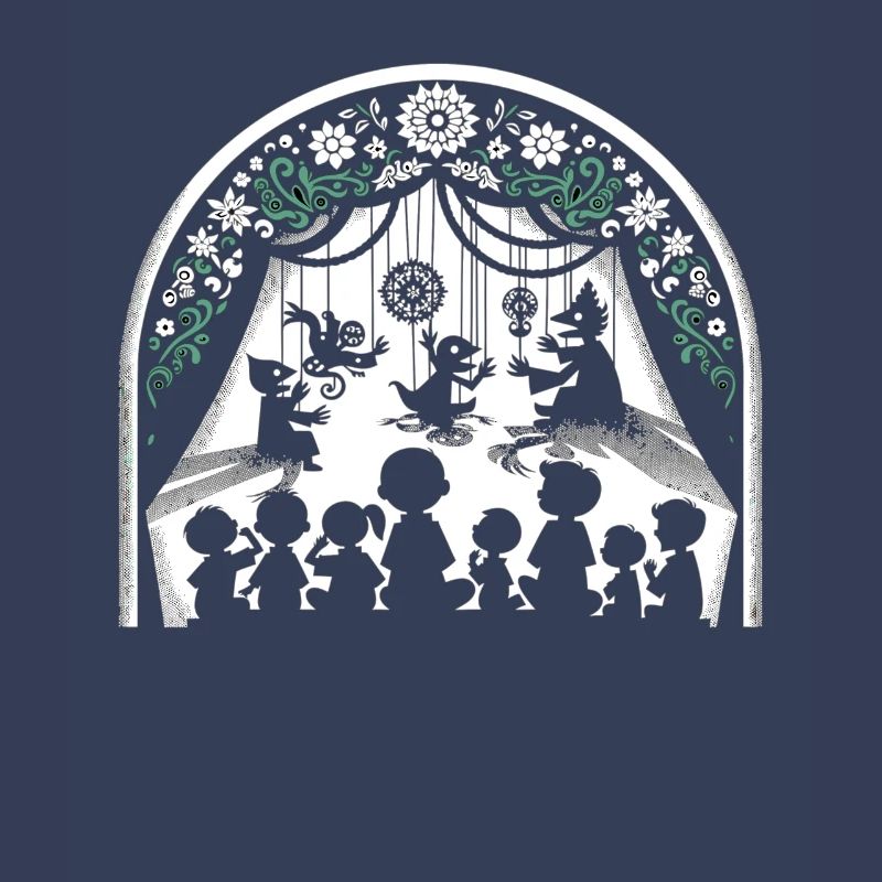 Puppet Mastery Shadow Play Bauchredner-geschenk