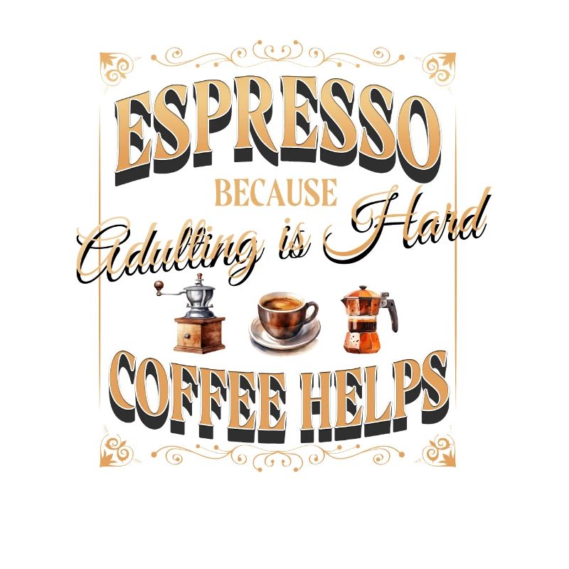 Espresso parce que grandir est difficile - Café