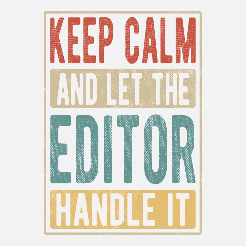 Editor Retro Geschenk