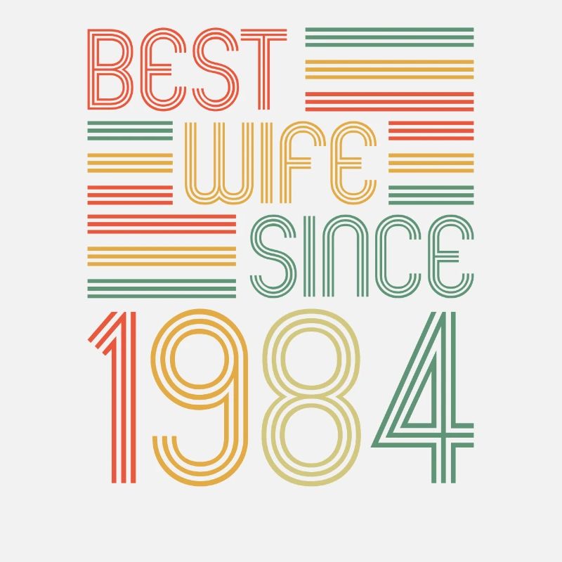 Beste Ehefrau seit 1984 40.Hochzeitstag