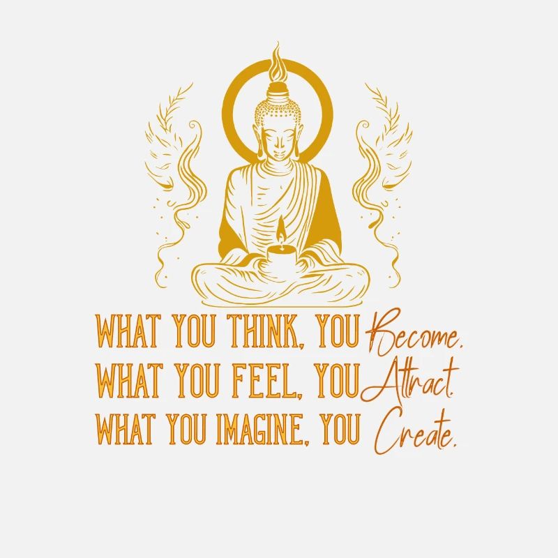 Buddha Mönch Namaste Buddhismus I Geschenk