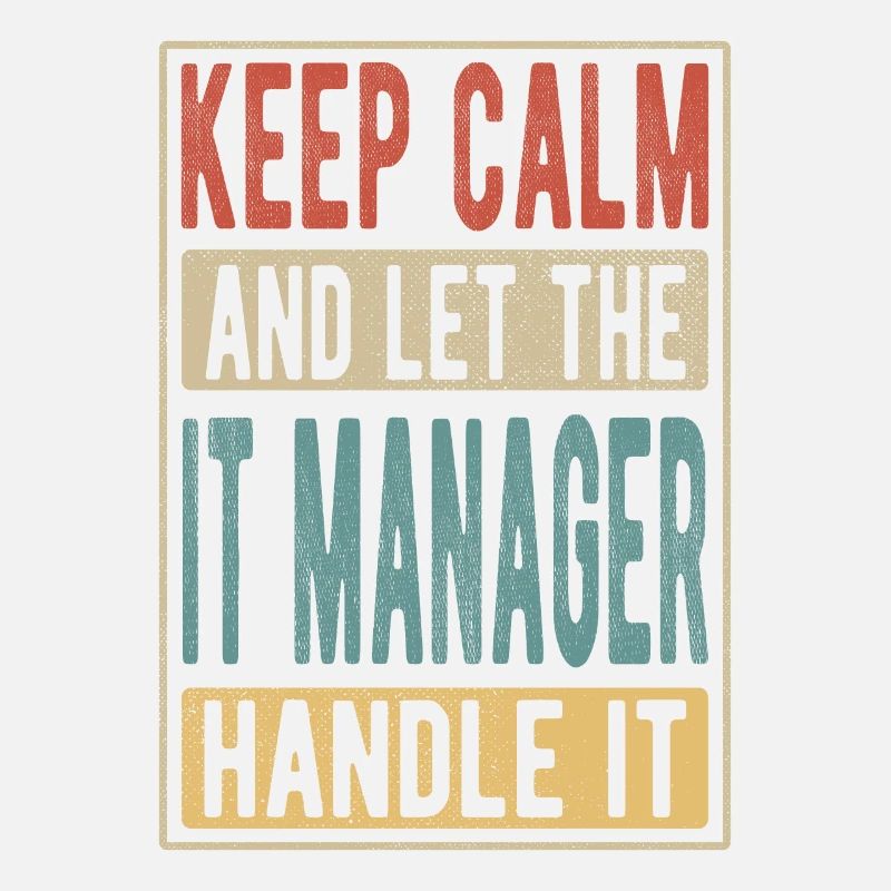 Cadeau rétro IT Manager
