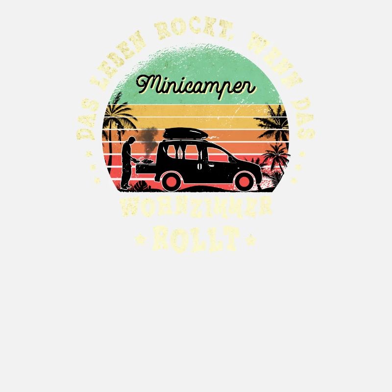 Minicamper Camping-Camper Microcamper Sprüche