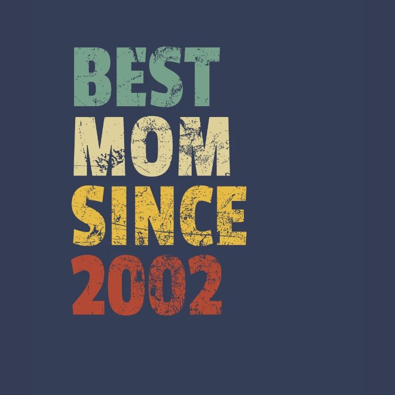 Beste Mutter seit 2002 Muttertags-Slogan-Zitat