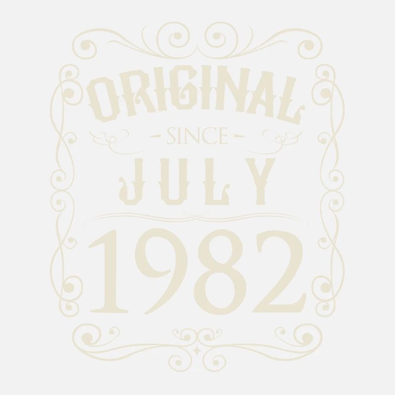 Vintage - Original since Juli 1982 Geburtstag
