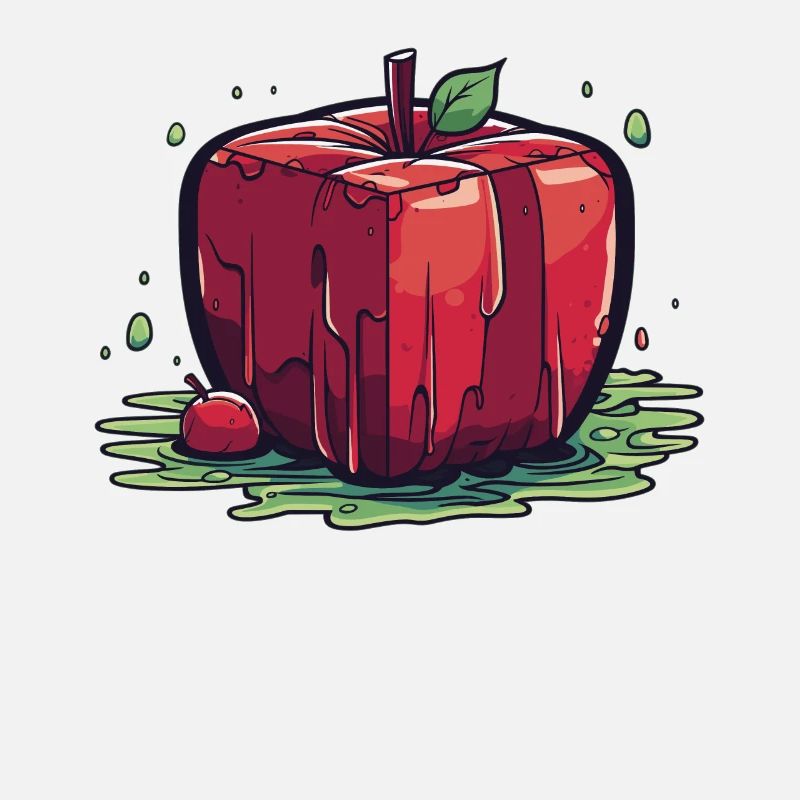 Würfel Apfel Cube Apple