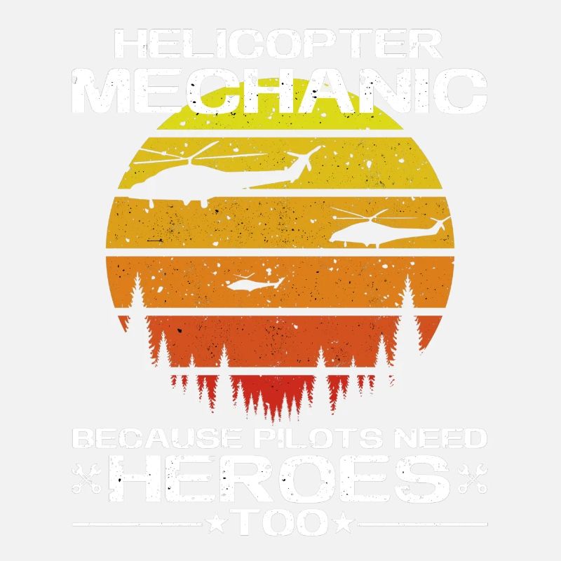 Helicopter Mechanic Heroes Pride