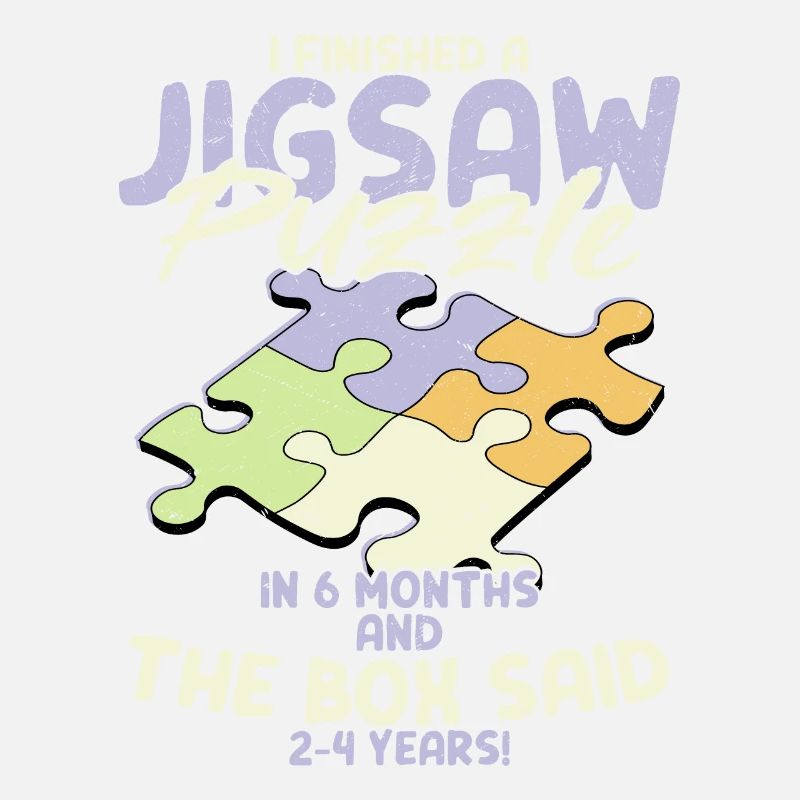I Finished A Jigsaw Puzzle Piece Solving