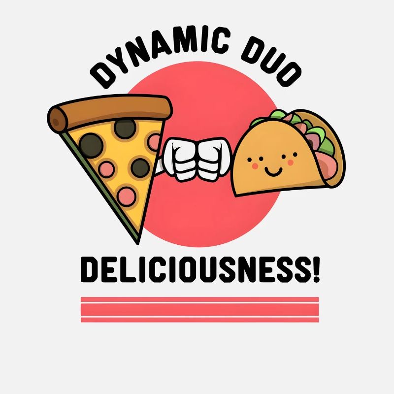 Pizza Taco Fist Bump : un duo dynamique de délices