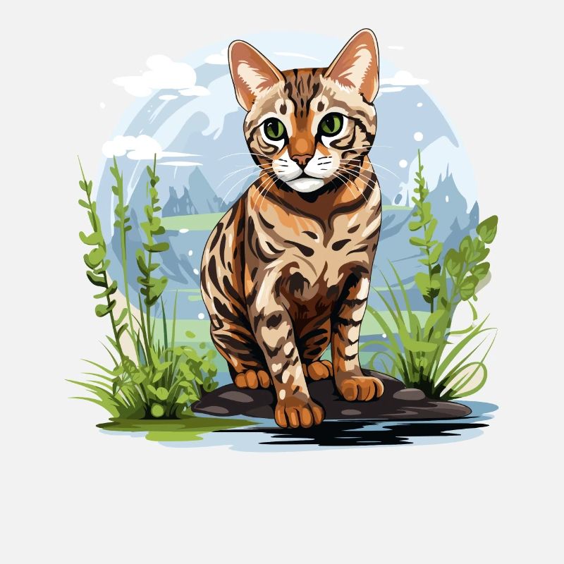 Chat du Bengale Bengalkatze
