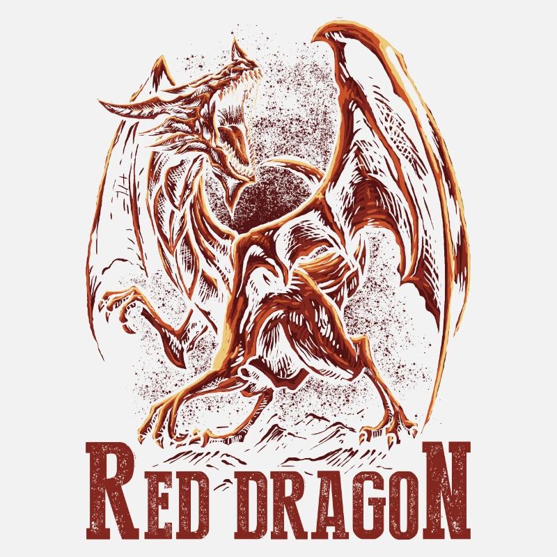 Roter Drache