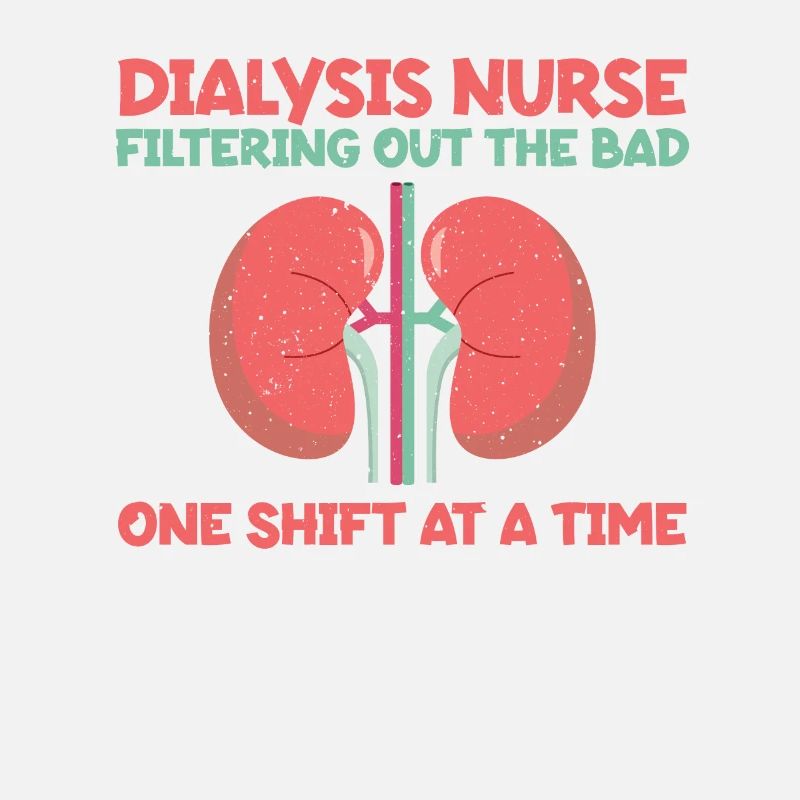 Lustiges Dialyse-krankenschwester-design