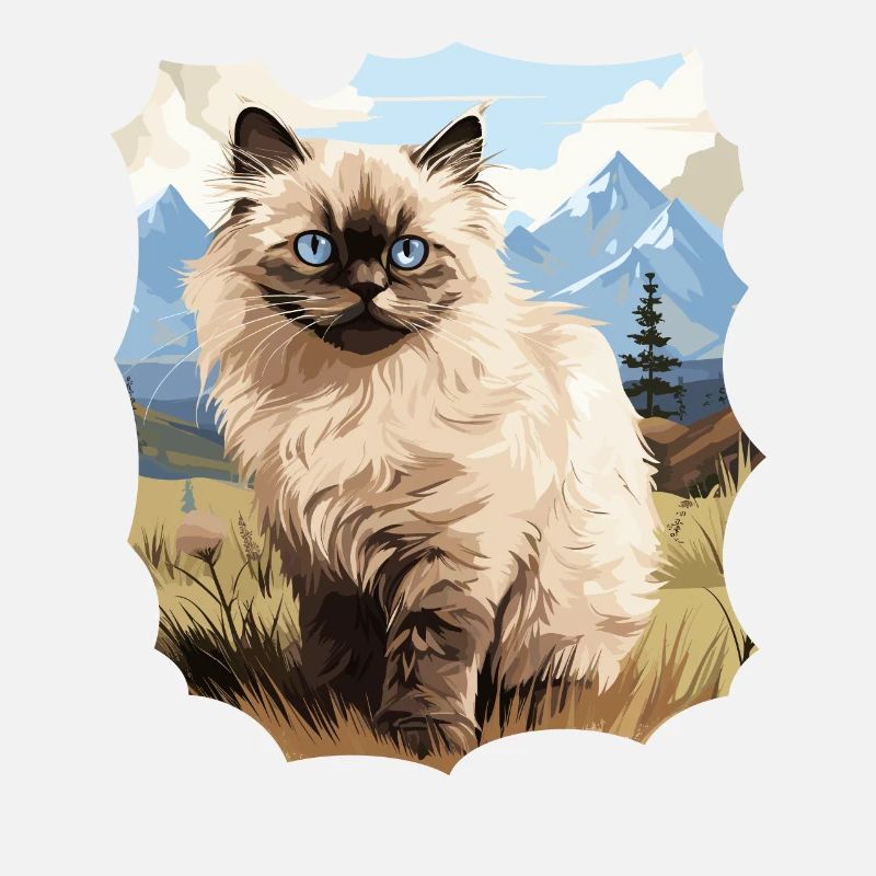 Chat de l’Himalaya Colourpoint Katze