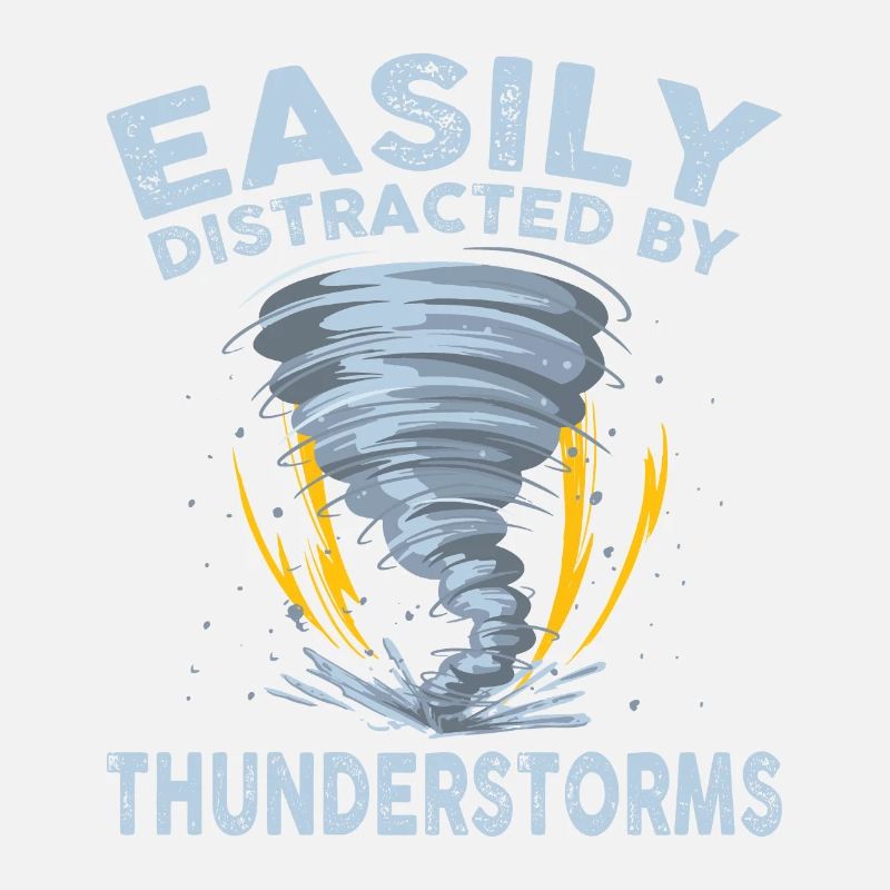 Facilement distrait par les orages