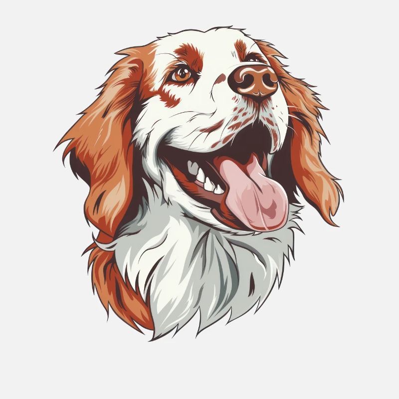 Clumber Spaniel | Cartoon Artwork