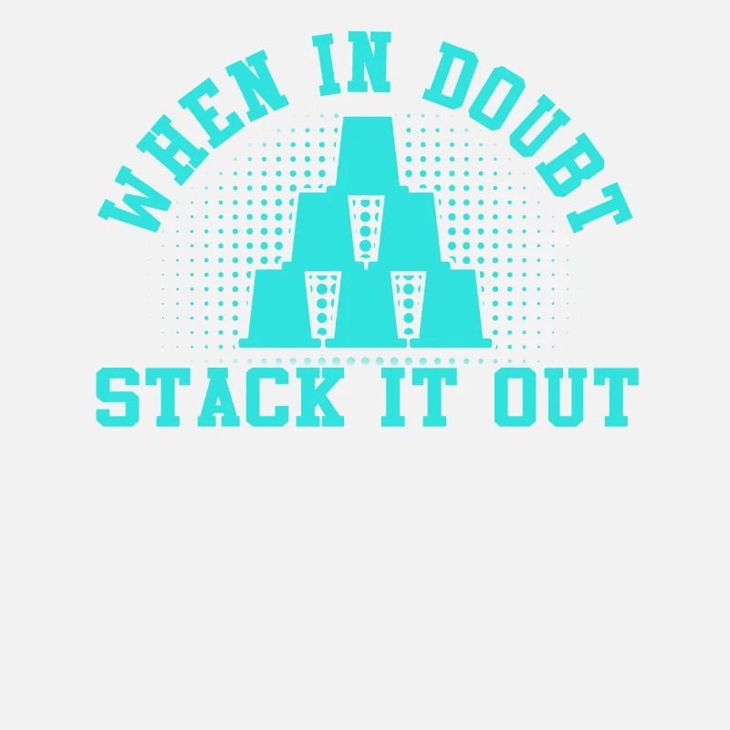 Sport Stacking Stacks Coupe de vitesse empilée