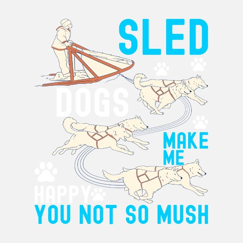 Sledding Sled Dogs
