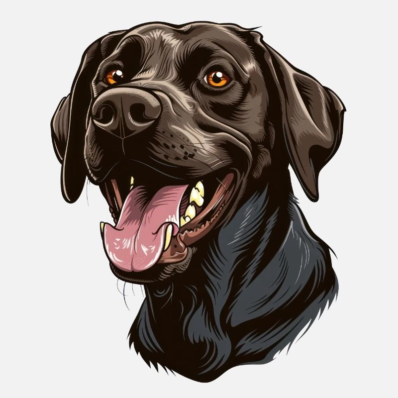 Labrador Retriever | Cartoon Artwork