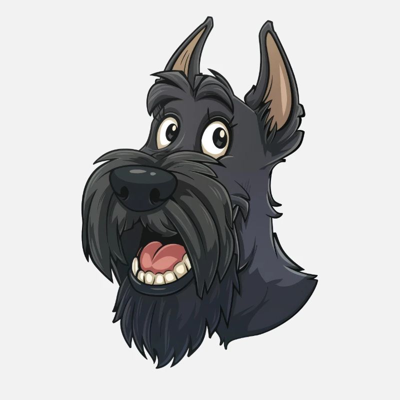 Scottish Terrier | Cartoon Artwork