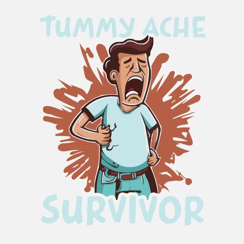 Abdominal Pain Survivor Strong and Brave