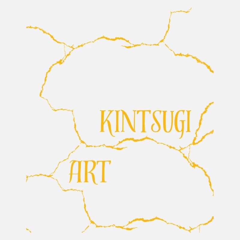 Kintsugi Art Pottery Risse und Misserfolge