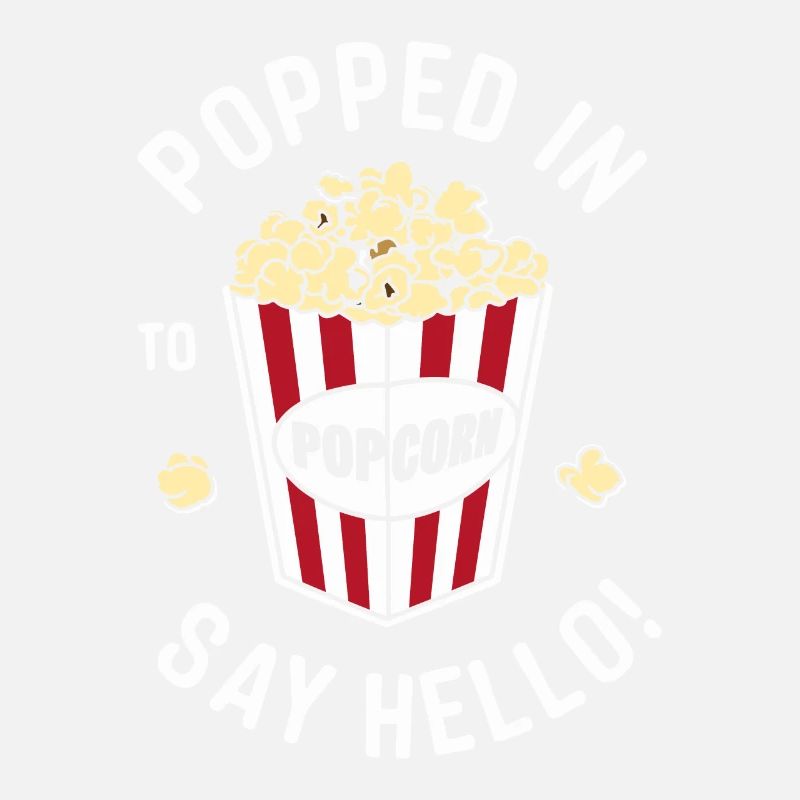 Dicton de pop-corn amusant, pop-corn en rafale