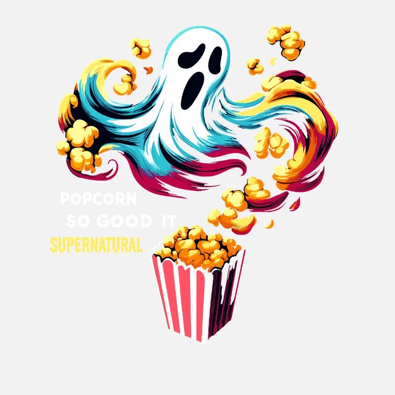 Dicton de pop-corn amusant, pop-corn en rafale