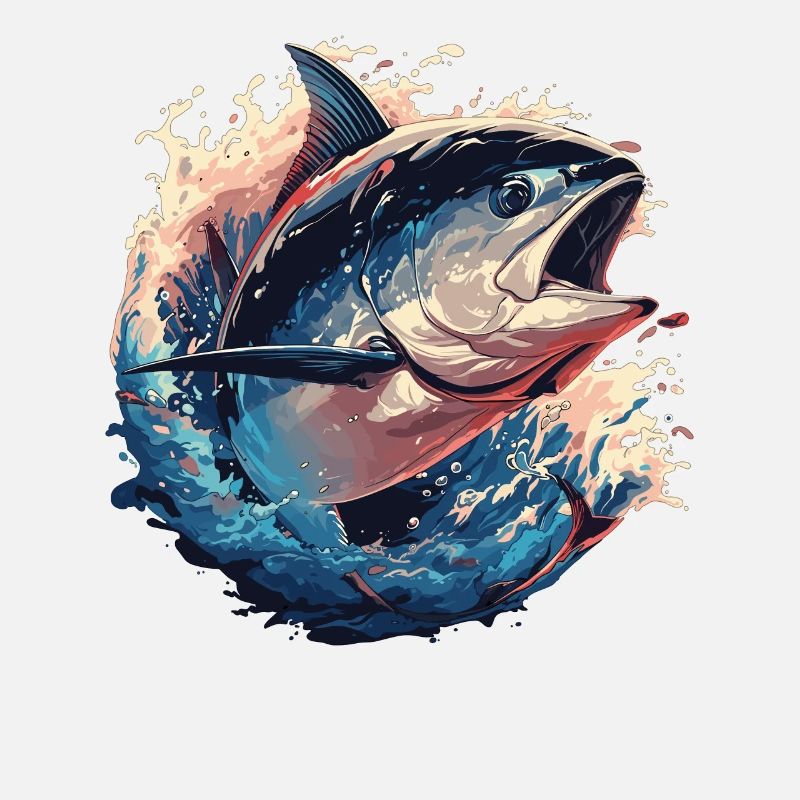 Tuna Thunfische Thunfisch