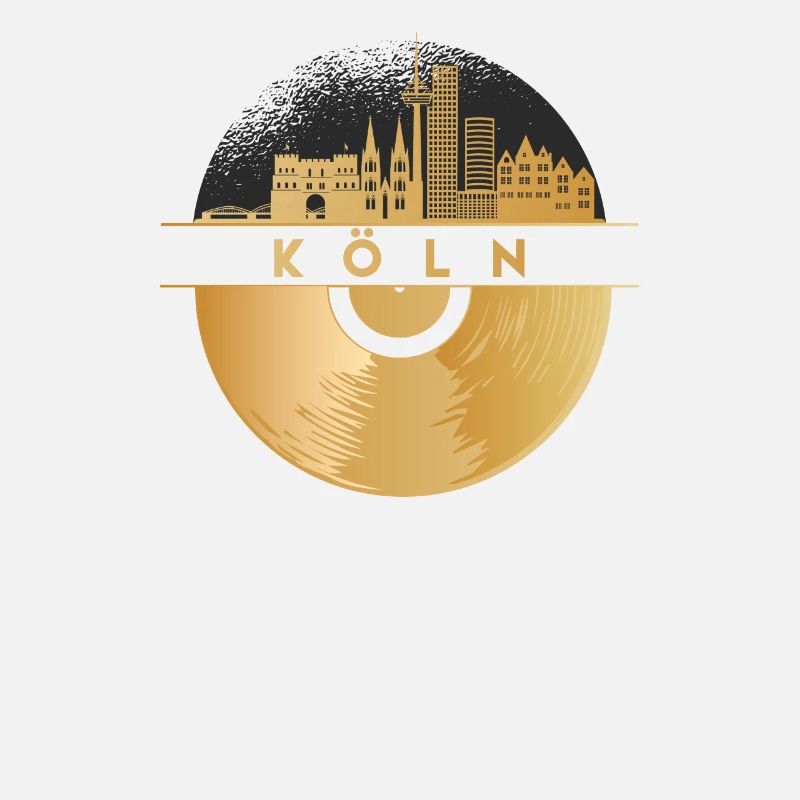 Vinyl-Schallplatte - Skyline-Köln