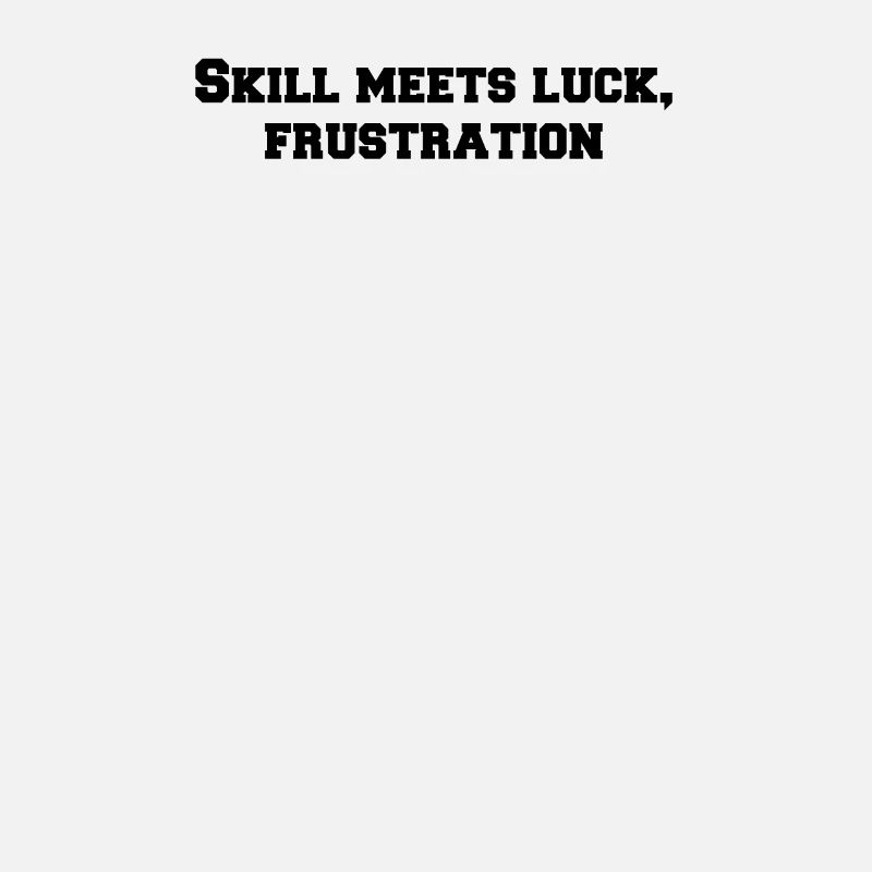 Billard - Skill meets luck, frustration