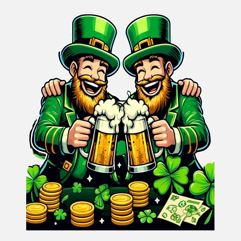 Toasting Leprechaun (Irish Leprechaun)s