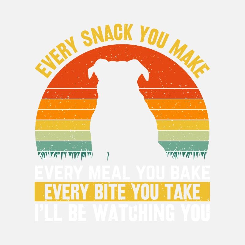 Chiens - Chaque collation que vous préparez, je vous surveillerai !