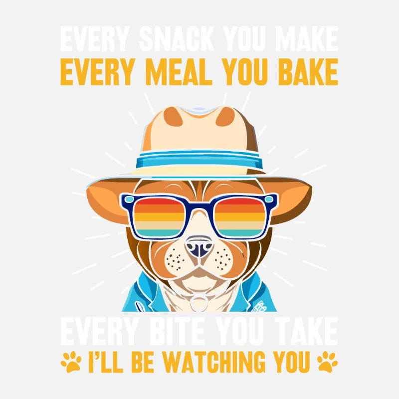 Chiens - Chaque collation que vous préparez, je vous surveillerai !