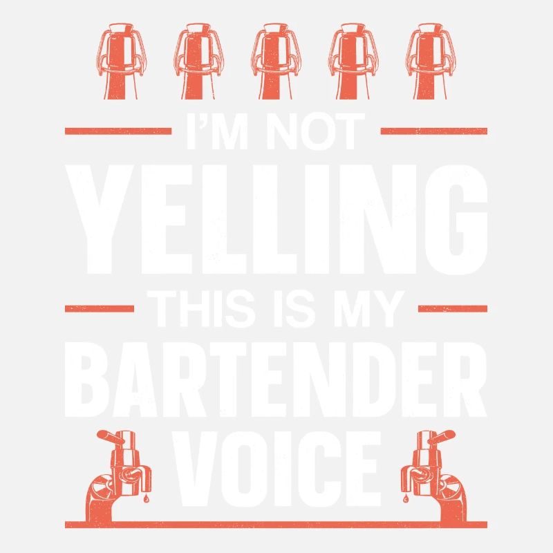 Barman Mixologue Je ne suis pas