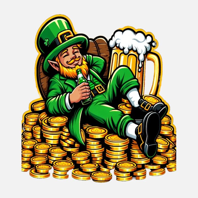Relaxed Leprechaun (Irish Leprechaun)