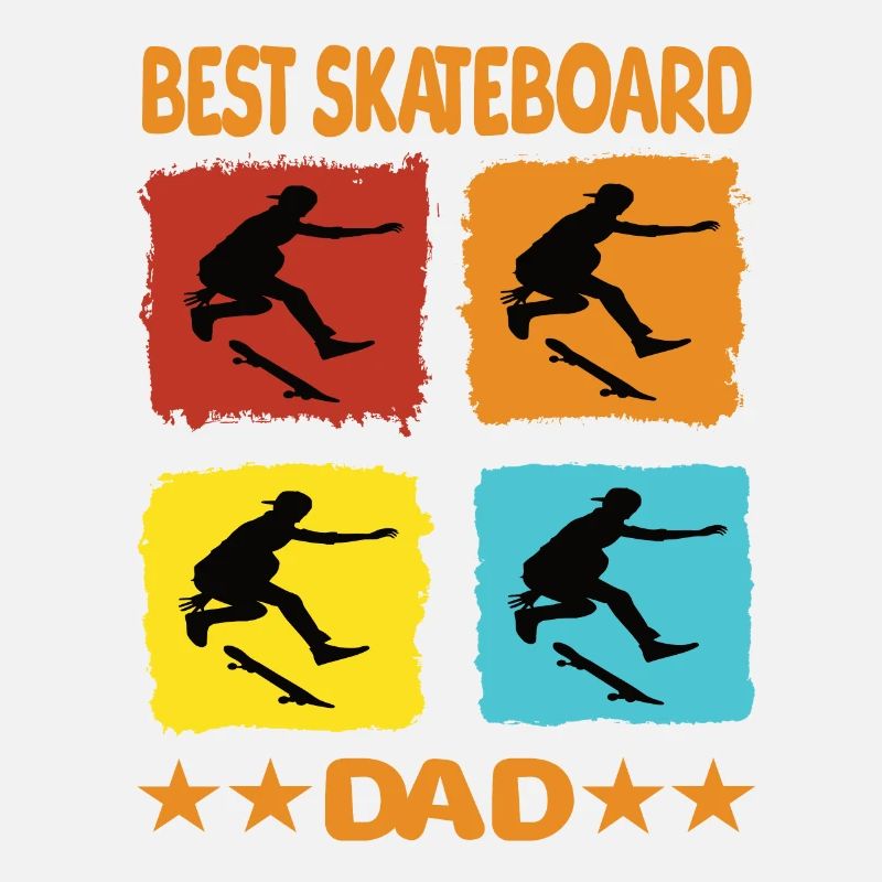 Meilleur papa de skateboard