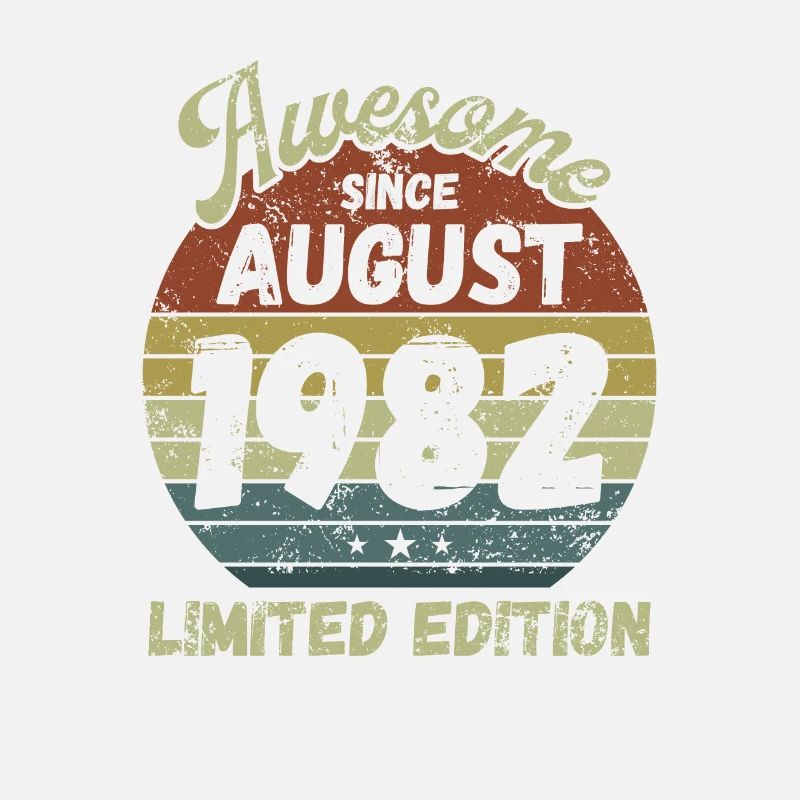 Awesome since August 1982 - Geburtstag
