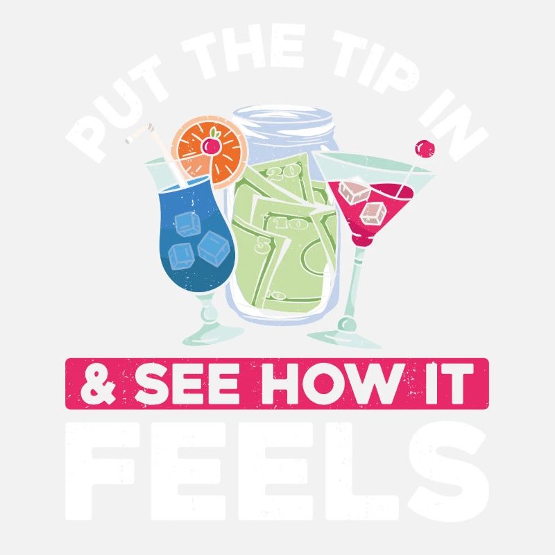 Bartender Mixologist Put The Tip
