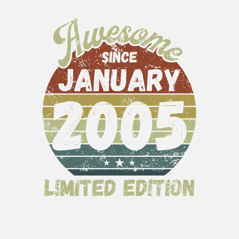 Awesome since January 2005 - Geburtstag