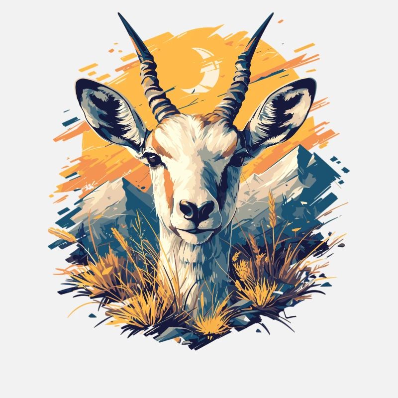 Antilope antilope antilope ouverte
