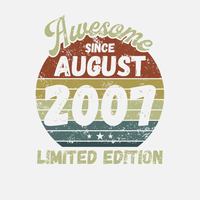 Awesome since August 2007 - Geburtstag