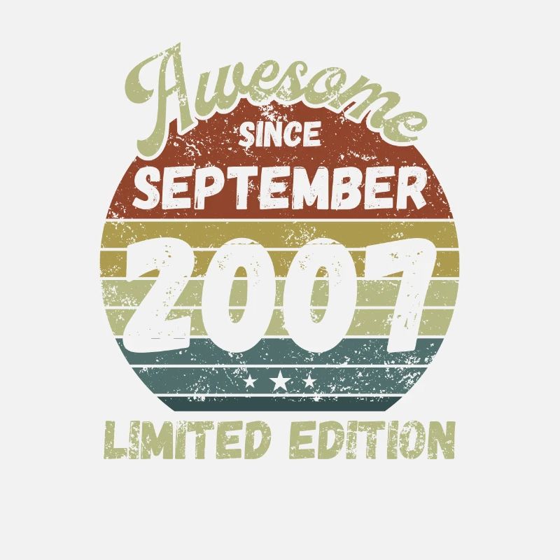 Awesome since September 2007 - Geburtstag