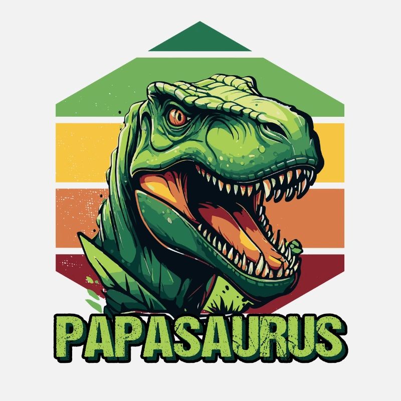 Papa Vater Dino Dinosaurier Papasaurus