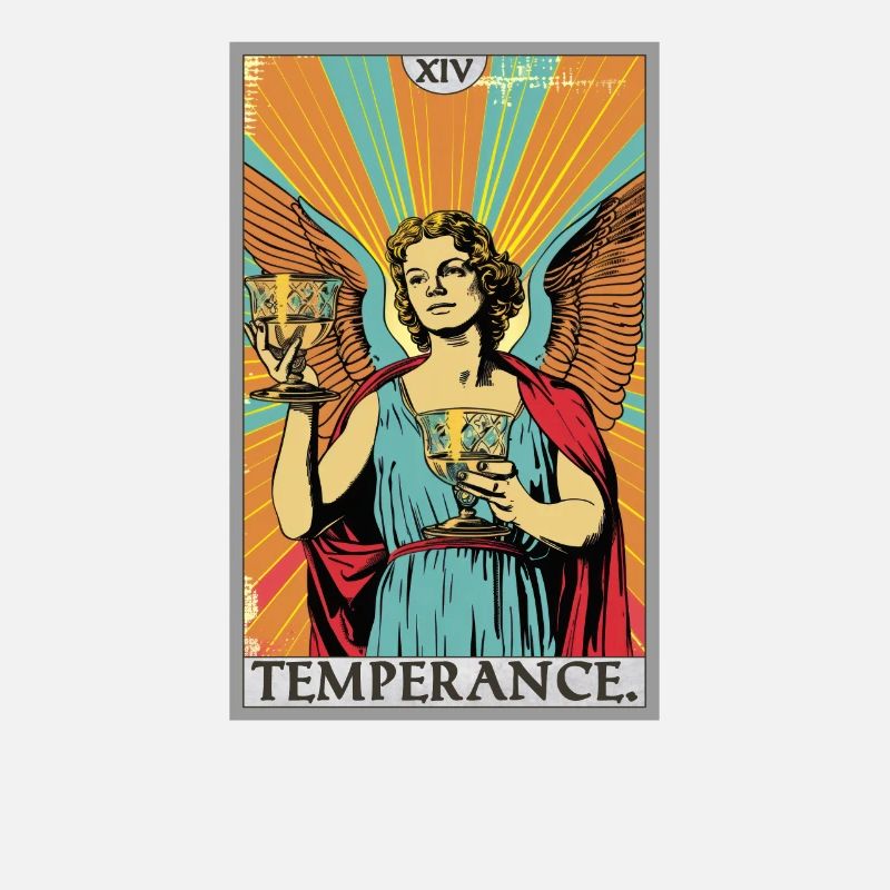 Carte de tarot Carte de tarot Tempérance Tempérance