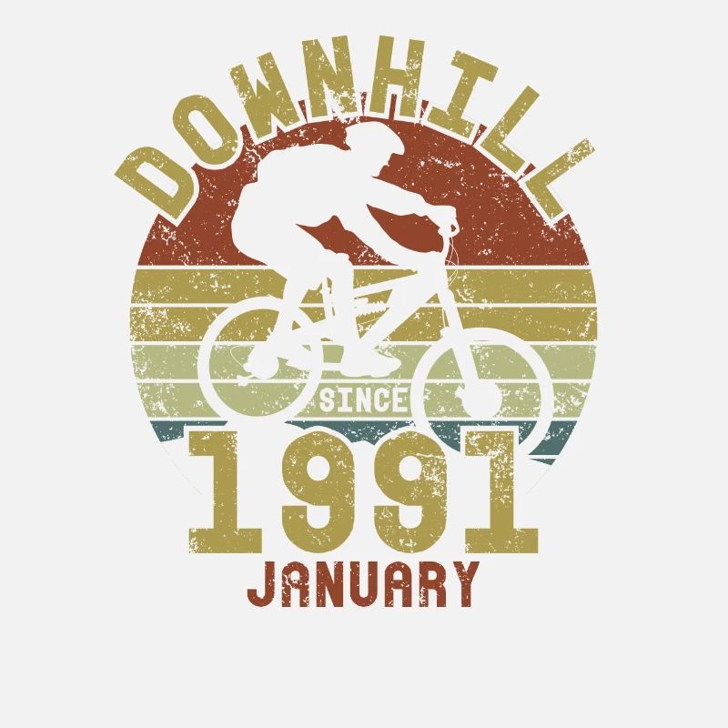 Anniversaire Vélo de descente Janvier 1991
