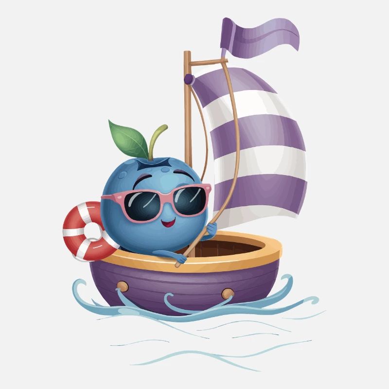 Obst Heidelbeere Bootfahren Geschenk