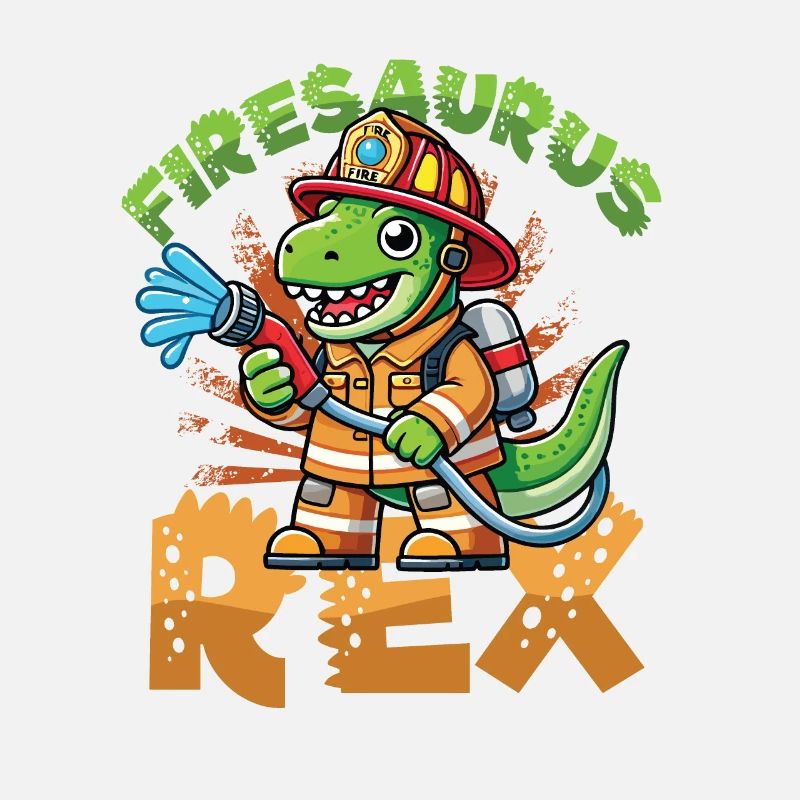 Firesaurus Rex Fire Brigade Dinosaur Adventure