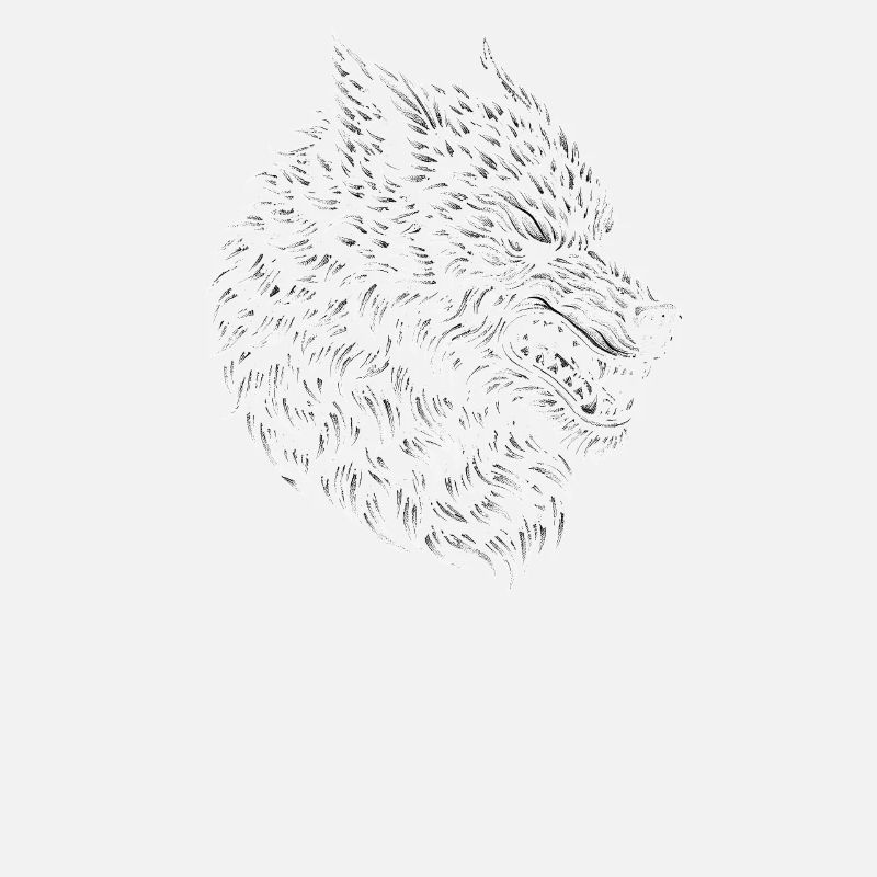 Visage de loup-garou
